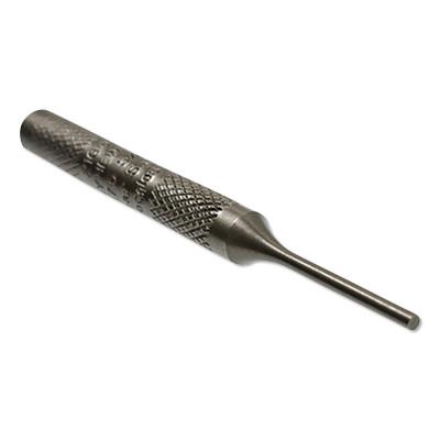 Mayhew™ Pin Punches - Knurled, 4 in, 1/4 in Tip, Alloy Steel, 21707