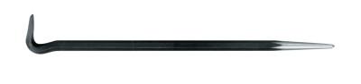 Mayhewƒ?› Rolling Head Pry Bars, 3/4" Hex, Right Angle Chisel; Straight Tapered Tip, 22", 40104