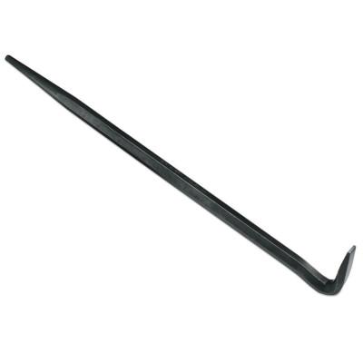 Mayhewƒ?› Rolling Head Pry Bars, 1/2" Hex, Right Angle Chisel; Straight Tapered Tip, 16", 75101