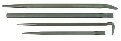 Mayhewƒ?› 4 Piece EC Pry Bar Sets, 14 & 20in Line-Up; 16in Rolling Head; 18 in Chisel, 76284