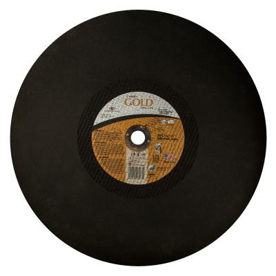 Carborundum Cut-Off Wheel, Long Life, 20 in Dia, 5/32 in Thick, 24 Grit Aluminum Oxide, 05539507067