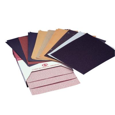 Carborundum Premier Aluminum Oxide Dri-Lube Paper Sheets, P240, 05539520532