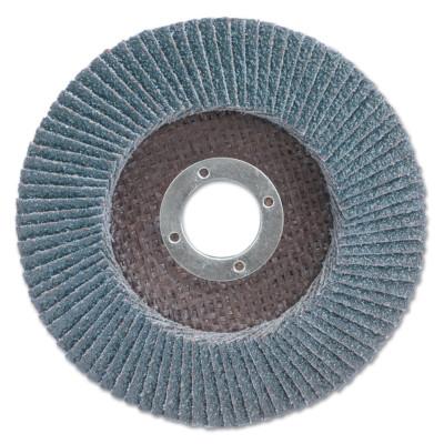 Merit Abrasives Type 29 Zirconia Alumina High Density PowerFlex Discs, 4 1/2",40 Grit, 7/8 Arbor, 08834190726