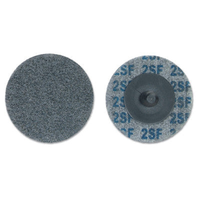 Merit Abrasives Deburring and Finishing Button Mount Wheels Type lll, 2 x 1/2, Fine, 2-3 Density, 66261054182