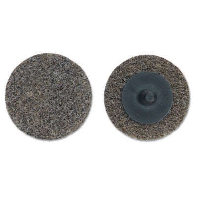 Merit Abrasives Deburring and Finishing Button Mount Wheels Type lll, 3 x 1/4, 7-9 Density, 66261054197