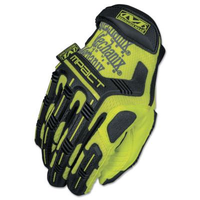 MECHANIX WEAR, INC Safety M-PactÂ® Gloves, 2X-Large, Hi-Viz Yellow/Black, SMP-91-012
