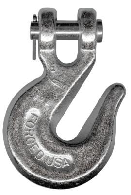 CM Columbus McKinnon Dixie Grade 70 Clevis Grab Hooks, 3/8 in, 6,600 lb, 10 per pack, 62373