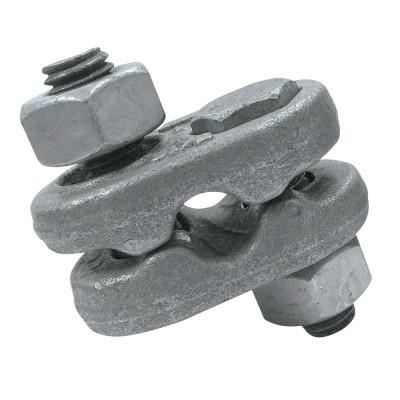 CM Columbus McKinnon Mid-Grip Wire Rope Clips, 5/8 in, Galvanized, M2551