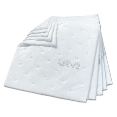 3M High-Capacity Petroleum Sorbent Pads, Absorbs .66 gal, 19 in x 17 in, 7000051869