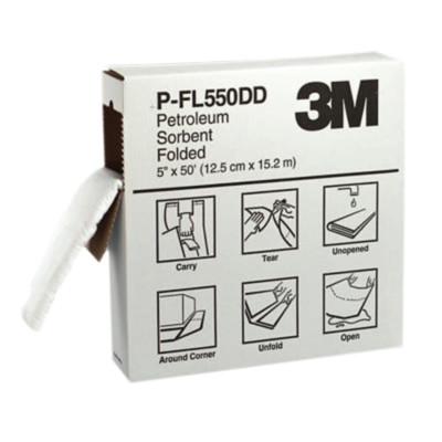 3M High-Capacity Petroleum Folded Sorbents, Absorbs 1.5 gal, 7000002025