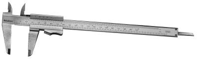 Mitutoyo Series 531 Vernier Calipers with Thumb Clamp, 0 in-6 in, Hardened  Steel, 531-128