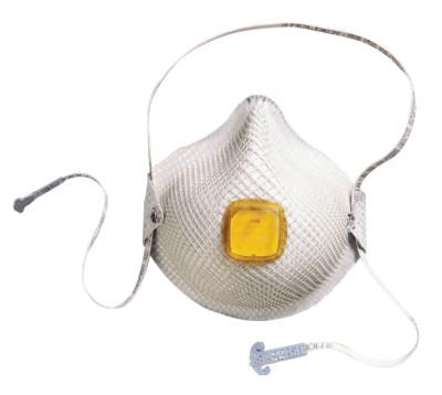 Moldex 2800 Series HandyStrap N95 Particulate Respirators, Non-Oil/Vapor, Small, M2801N95