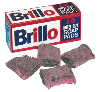 Franklin (BOX/10) BRILLO HOTEL SOAP PAD PAD SIZE 3 1/2", W240000