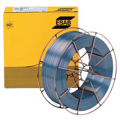 Esab Welding Solid Wire - Aristorod 12.50 Welding Wires, .035 in Dia., 40 lb Wire Basket, 1A50096910