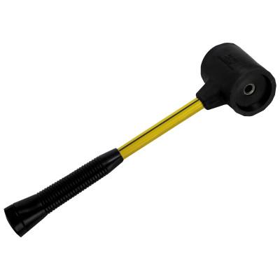 Nupla?? SPS Composite Soft Face Hammers, 1 1/4 lb Head, 1 1/2 in Dia., Yellow, 09-555