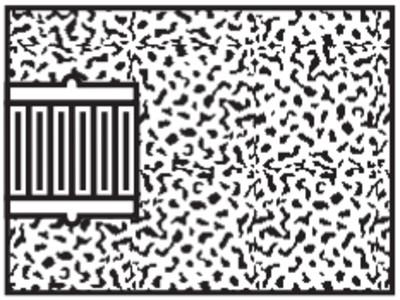Saint-Gobain Type 18 Gemini Plug Sq. Tip, 1 1/2 in D, 3 in Thick, 5/8-11, 24 Grit Alum Oxide, 61463622191