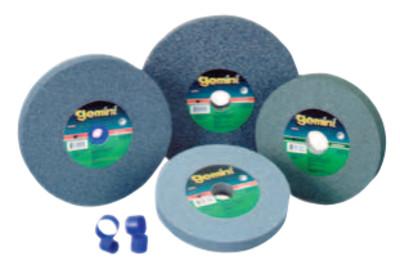 Saint-Gobain T1 Straight Gemini Bench & Pedestal Grinding Wheel, 12 in Dia x 2 in Thick, 1-1/4 in Arbor, Medium, 66253263359