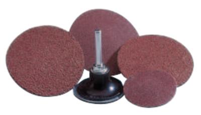 Saint-Gobain Metalite Speed-Lok TR Coated-Cloth Discs, Aluminum Oxide, 3 in Dia., 50 Grit, 66261121034