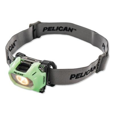 Pelicanƒ?› Color Correction LED Headlight, 3-AAA Alkaline, High 72/Low 36 Lumens, Photoluminescent, 027500-0160-247