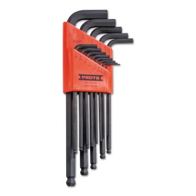 Stanley?? Products 13 Pc Ball-Hex L-Key Set, SAE, 2.30 in to 7 in Length, 4995