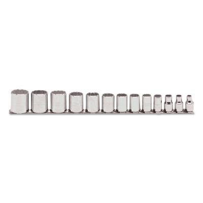 Stanley® Products Torqueplus 13 Piece Socket Sets, 3/8 in, 12 Point, 52124
