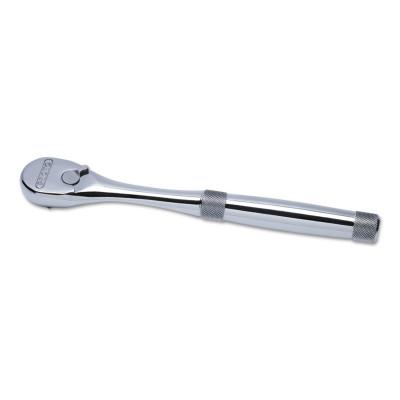 Stanley?? Products Pear Head Ratchet, Premium, 3/8 in Dr, 8-1/2 in L, Full Polish, 5249XL