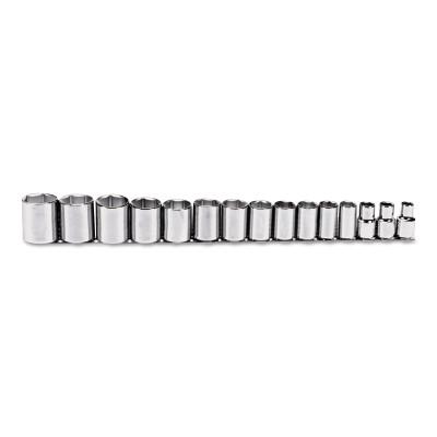 Stanley® Products Torqueplus 15 Piece Socket Sets, 1/2 in, 6 Point, 54110