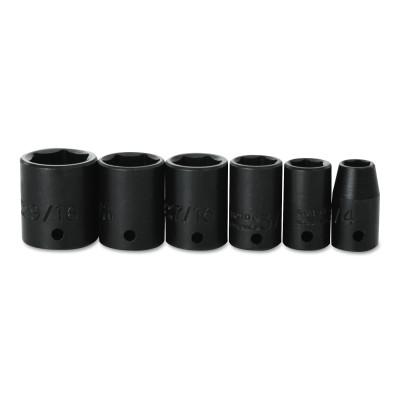 Stanley?? Products Torqueplus 6 Piece Metric Socket Sets, 1/4 in, 6 Point, 69102