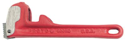 Stanley?? Products Aluminum Pipe Wrenches, 90 Deg Head Angle, Forged Steel Jaw, 14 in, 814A