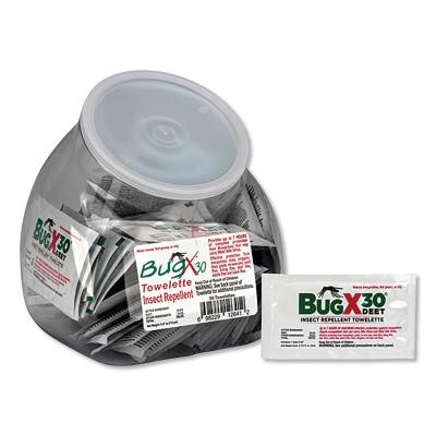 First Aid Only® BugX30 DEET Wipe, 5mL, Packets, 18-760