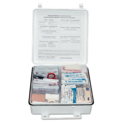 First Aid Only® 50 Person ANSI First Aid Kit, Weatherproof Plastic, 6088