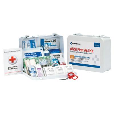 First Aid Only® ANSI A Type III Weatherproof Bulk First Aid Metal Kit, 25 Person, Wall Mount, 90560