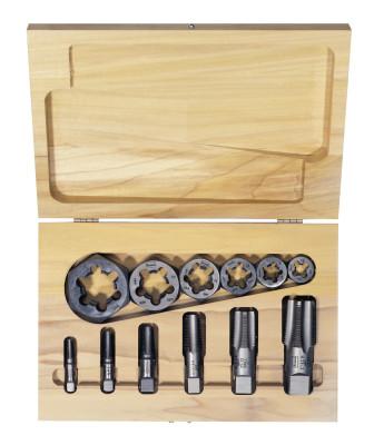 Stanley® Products 12-pc Hexagon Re-threading Die Sets (HCS) & (HSS), 1920