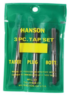 Stanley?? Products Plastic Pouched Sets, Tapers, Bottoming and Plugs, 1/4 in - 20 NC, 2620