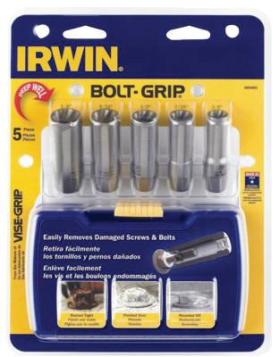 Stanley® Products 5-pc BOLT-GRIP Deep Well Sets, 3/8 in Drive, Carbon Steel, 3094001