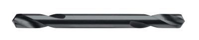 StanleyÂ® Products Double-End Black Oxide Coated High Speed Steel Drill Bits, 9/64 in, 60609