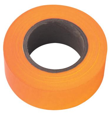 Stanley® Products Flagging Tape, 1-3/16 in x 150 ft, Orange Glo, 65602