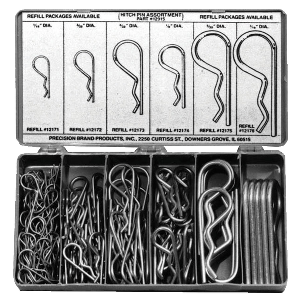 Precision Brand Hitch Pin Clip Assortments - AMMC