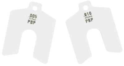 Precision Brand Decimal Slotted Shim Refill Packages, 0.00015", Stainless 300, 0.003" x 4" x 4", 42415