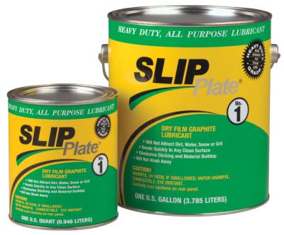 Precision Brand SLIP Plate No. 1 Dry Film Lubricants, 1 qt Can, 45533