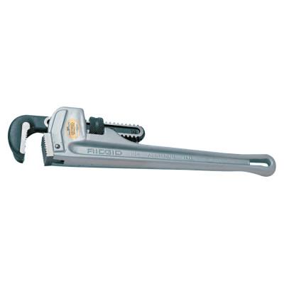 Ridge Tool Company Aluminum Straight Pipe Wrench, 824, 24 in, 31105