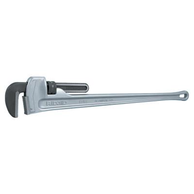 Ridge Tool Company Aluminum Straight Pipe Wrench, 848, 48 in, 31115