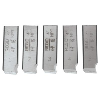 Ridge Tool Company Power Threading/Geared Dies for Model 141 Pipe Threaders, 2 1/2 in-4 in - 8 NPT, 38235