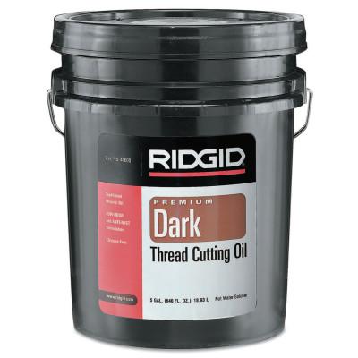 Ridge Tool Company Thread Cutting Oils, Dark, 5 gal Pail, 41600