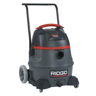 Ridge Tool Company Smart Pulse Wet/Dry Vac, 14 gal, 6.5 hp, 50373