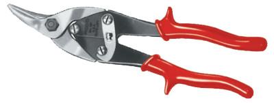 Ridge Tool Company Aviation Snips, Straight Handle, Cuts Left, 54120R