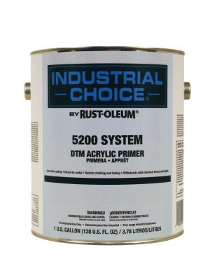 Rust-Oleum® Industrial Commercial 5200 System DTM Acrylic Primers, Gray, Flat, 5281402