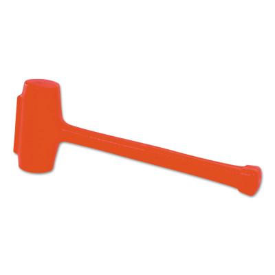 Stanley® Products Compo-Cast® Sledge Model Soft Face Hammer, 5 lb Head, 2-1/2 in Diameter, Orange, 57-550