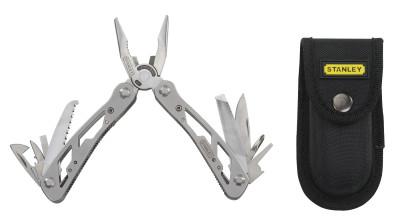Stanley® Products 12-in-1 Multi-Tools, 12 Tools, Nylon Sheath, 84-519K