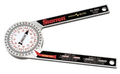 L.S. Starrett 505A Series Protractor/Miters, 7 in, 11677